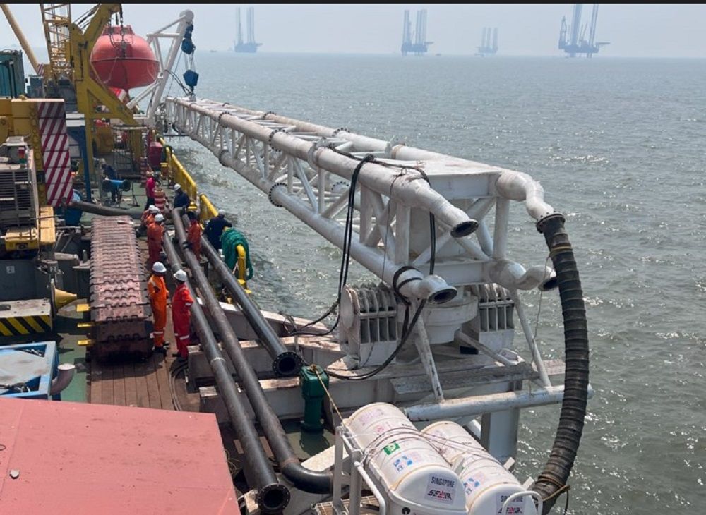 01. Pre-trenching arm