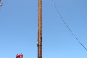 24in PLEM Piles And Scour Mitigation Pile Support Installation Using OCS