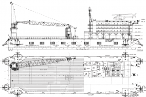 Original Barge layout